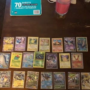 120 holo and reverse holo Pokémon cards